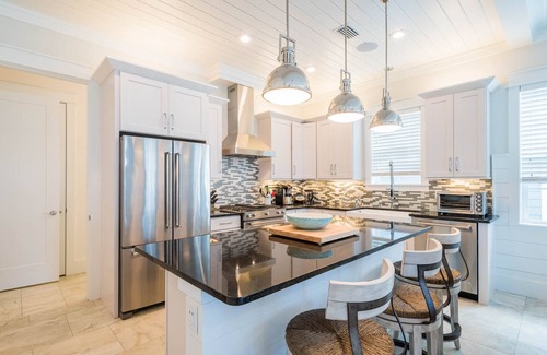 Inlet Beach House | HEATED POOL,Beachside of 30A -.2 mile walk to beach, 2 blocks to Rosemary
