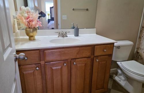 Northeast Raleigh House | Heaven on Earth - Large Bedroom with Private Bathroom