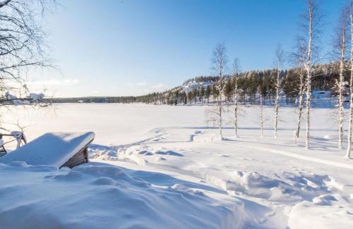 Kehys-Kainuu House | Holiday Home Hallantytär b4 paritalo inc- 2 ski ticke by Interhome