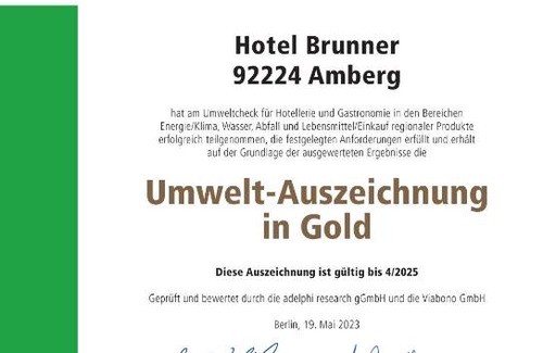 Amberg Hotel | Hotel Brunner