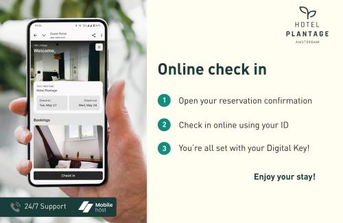 Plantage Hotel | Hotel Plantage - Digital Access