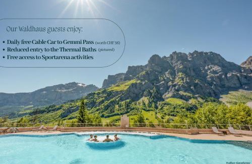 Leukerbad Hotel | Hotel Restaurant Waldhaus