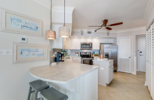 Orange Beach Condo | HUGE Balcony! Beachfront Corner Unit/Views in all rooms, One FREE parking pass