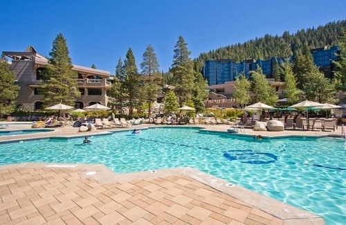 Olympic Valley Condo | Hyatt’s EVERLINE™️Resort & Spa,2bdrm PANORAMIC VIEWS!Pool,hot tubs SKI-IN-Out😎