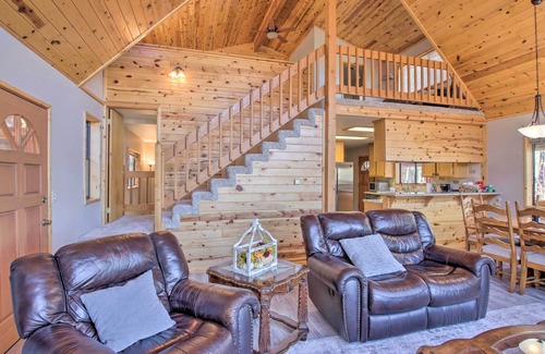 Pine Mountain Club Cabin | Idyllic Frazier Park Cabin: Views, Pool Table