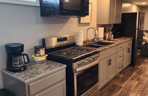 Sault Ste. Marie Apartment | in the country close to town, sled trails, skiing, hiking, country setting, BBQ