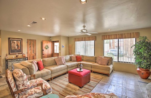 Indio House | Indio Escape with Fire Pit and Resort Amenities!