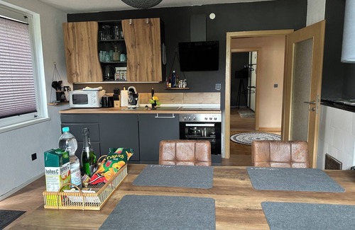 Gerolstein Apartment | "Karlsson" vacation apartment - modern and central in Gerolstein with a large garden