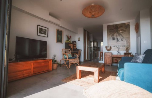 La Saline Les Bains House | Kaz Lagoon, quiet house, sea view, 1mn walk from the lagoon!