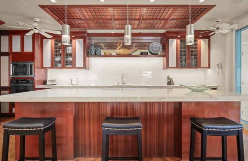 Kahaluu-Keauhou House | Keauhou Convenience, Ocean Views, Newly Renovated, AC in Bedrooms, Wrap-Around Lanai
