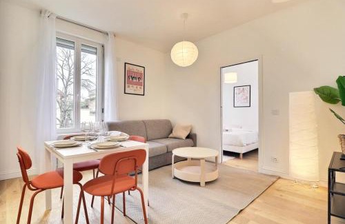 Buers Apartment | L'Origami - Lovely Newly Renovated Apartment with garage - Villeurbanne