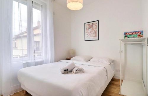 Buers Apartment | L'Origami - Lovely Newly Renovated Apartment with garage - Villeurbanne