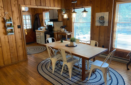 Pocono Pines Cabin | LAKE FRONT! Newly updated Cabin with a private beach. Great Location!