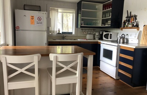 Gooderham Cottage | Lakefront cottage with hot tub and amazing porch, 4 season in Haliburton