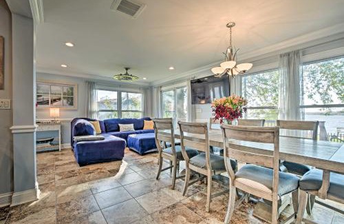 Fox Lake House | Lakefront Home with Game Room, Theater and Dock!