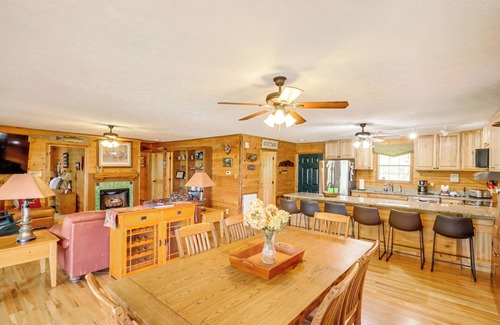Milledgeville Cottage | Lakefront Sparta Cottage w/Decks & Boat Dock