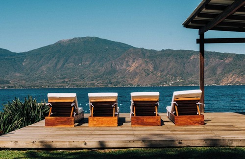 Coatepeque House | Lakefront Villa w/Pool, Gardens & Epic Views