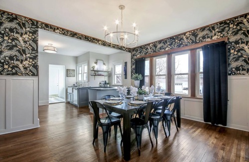 Wichita House | Large vintage home perfect for families!