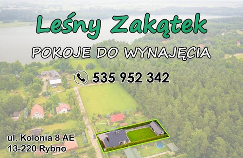 Rybno Villa | Leśny zakątek