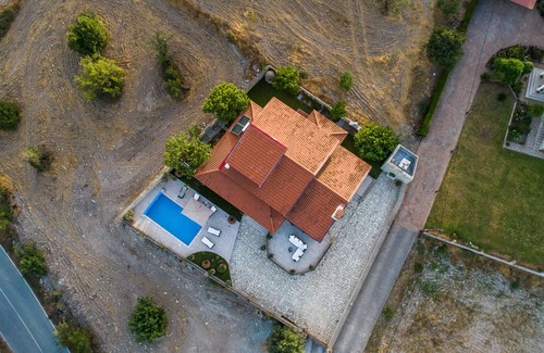 Kato Lefkara Ski Chalet | Lefkara Chalet ideal for 8 guests with mountain and sea view