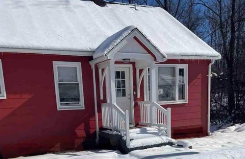 Highland Falls Cottage | Less than a mile from West Point! Lovely Cape Cod alongside a rolling brook.
