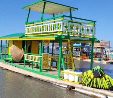 Calatagan Boat Rental | Little Boracay Floating Cottages by Khali