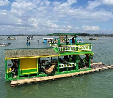 Calatagan Boat Rental | Little Boracay Floating Cottages by Khali