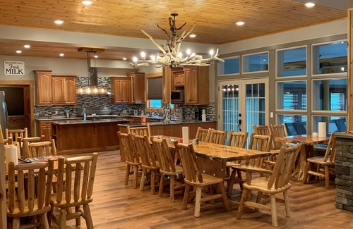 Cheboygan County Cabin | Lodge, Indoor Pool, Game Room, Large Deck, Close to Chain of Lakes & State Trail
