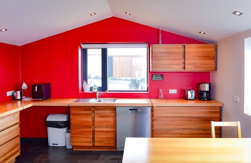 Hauganes House | Loft house with incredible views of the fjord