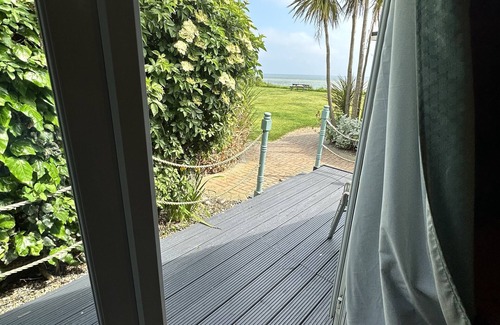 Great Yarmouth Cabin | Log Cabin next to our sandy beach with lovely sea views, close Norfolk Broads.