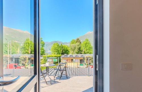 Dervio Apartment | Lovely apartment for 4 people with A/C, pool, WIFI, TV, patio and panoramic view