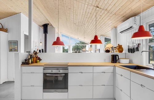 Torup Strand House | Lovely home in Fjerritslev with sauna