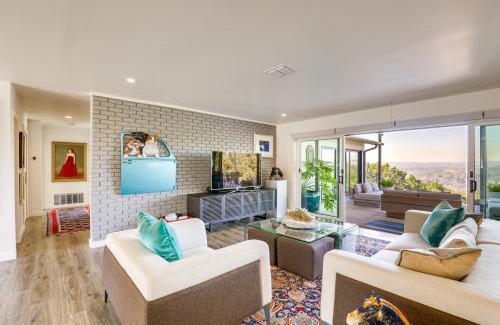 Sky Forest House | Luxe Mid-Century Austin Home with Canyon Views