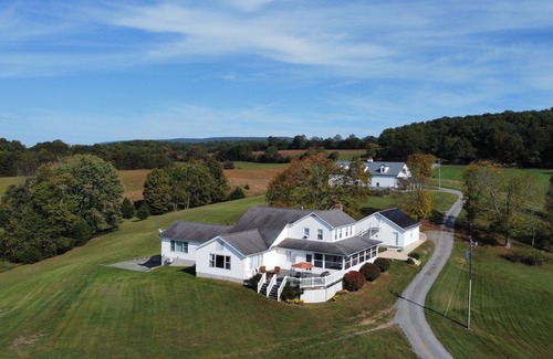 Berkeley Springs House | Luxurious country home. 120 acres. 5 Bedrooms. Basement game room. Fitness Rm.