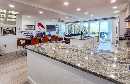 Indian Shores House | Luxurious Oceanfront Home w/MILES of sandy beach & private Inter-Coastal dock!