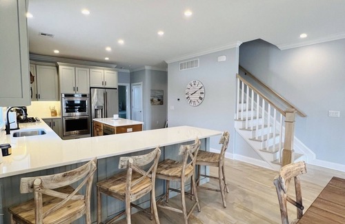 Seaside Heights House | Luxury Beach House Walking Distance to Ocean-4 Bedrooms & Den