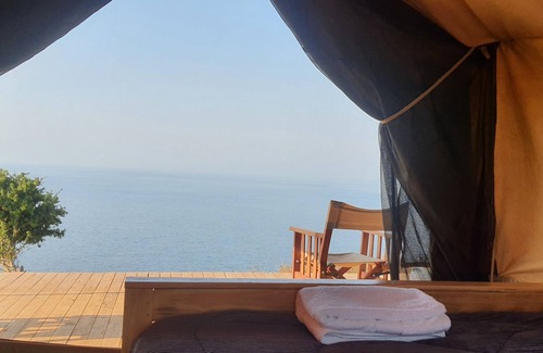 Buhaguzi RV Rental | Luxury private tented camp with Lake views