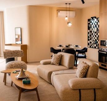 New Cairo Apartment | Luxury Smart Studio King Bed By Beithady BH-26-103