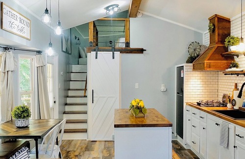 La Hacienda Estates Cabin | Luxury tiny cabin Pool & Hot tub minutes from Lake Travis and Lake Austin.