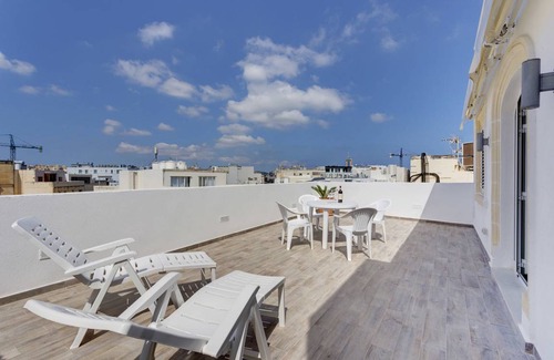 Tower Road Apartment | MAGICAL ROOFTOP PENTHOUSE, BEST LOCATION IN SLIEMA!