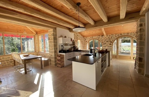 Chambonas Other | Magnificent air-conditioned Cévenol farmhouse with swimming pool.