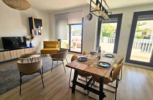 Arroyo de la Miel Apartment | Magnificent flat with sea view and swimming pool