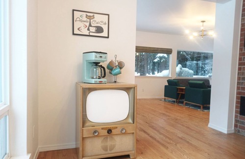 Bonney Lake House | Mid-Century Modern House w/Tiki Room & Hot Tub