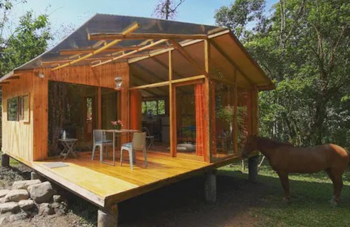 Mindo Ski Chalet | Mindo Eco Suite with Natural Jacuzzi & Waterfalls