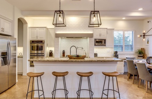 Rancho Santana House | Mirador - Luxurious desert getaway with pool & spa, custom fire pit and game room