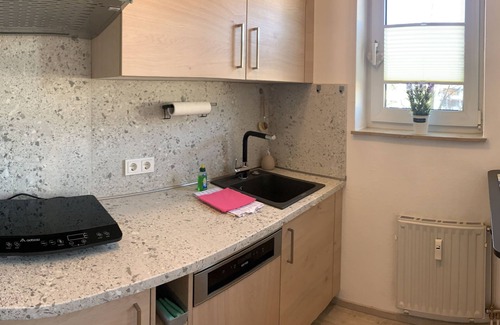 Bad Kreuznach Apartment | Modern 2-room apartment in the spa area - balcony, WLAN, TV, spa area