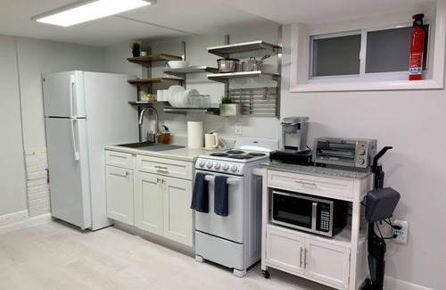 Columbia Heights Apartment | Modern Basement Suite w/Private Entrance in Quiet Tree-Filled Neighborhood