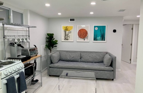 Columbia Heights Apartment | Modern Basement Suite w/Private Entrance in Quiet Tree-Filled Neighborhood