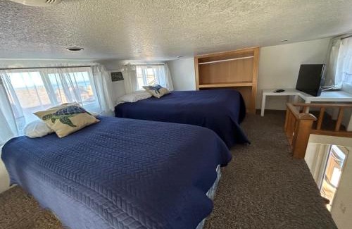 Smith River House | Modern Ocean Cabin 27 Stylish Kitchen & Jacuzzi