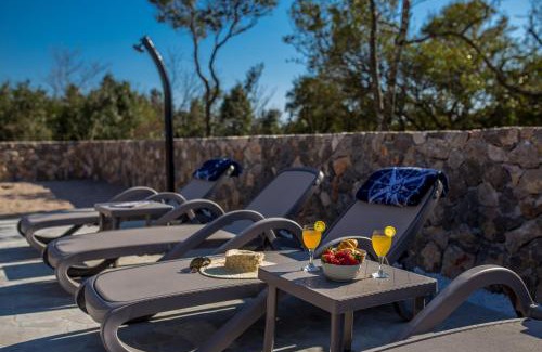 Pinezici Villa | Modern villa with pool, sea view, near the sea and the beach - by Traveler tourist agency Krk ID 2168